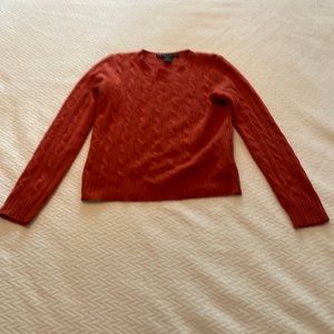 Ralph Lauren Cable-Knit Cashmere Sweater